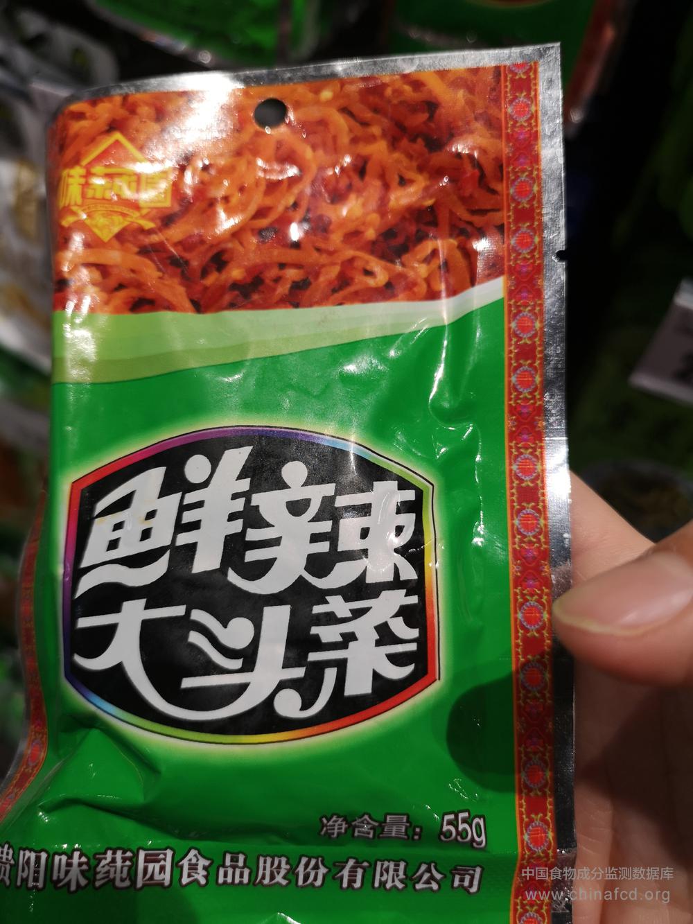 味莼园鲜辣大头菜