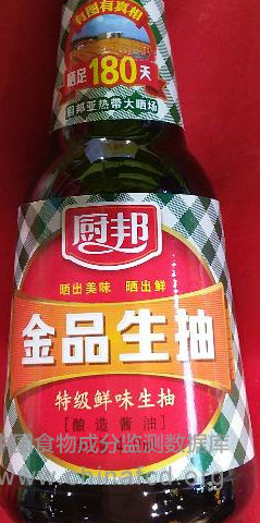 厨邦金品生抽