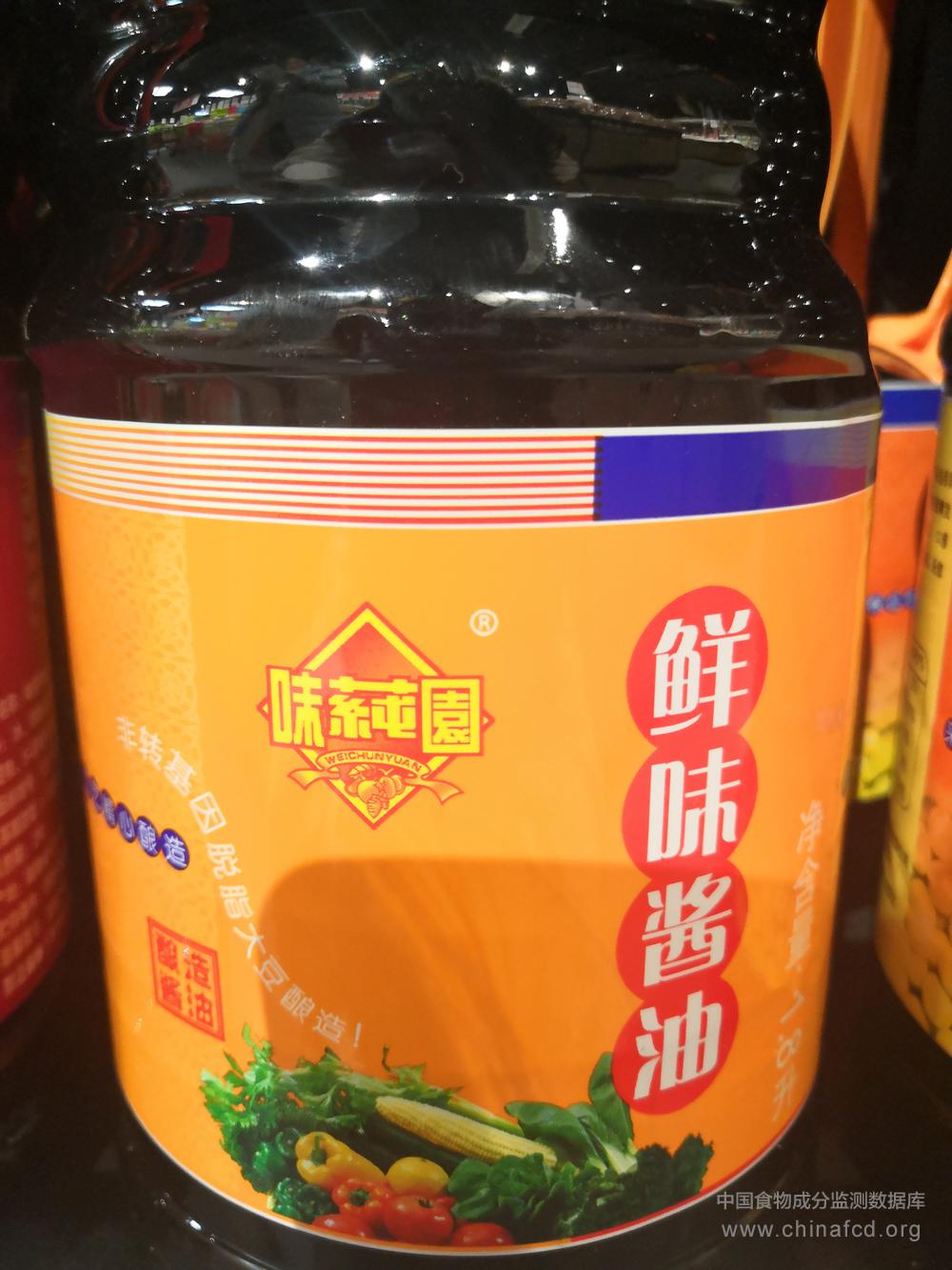味莼园鲜味酱油