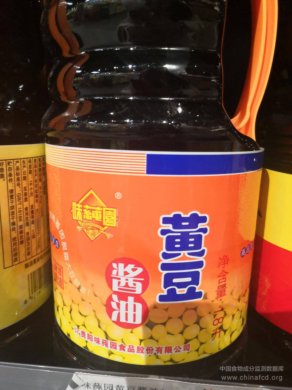 味莼园黄豆酱油