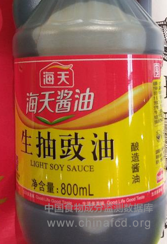 海天酱油生抽豉油