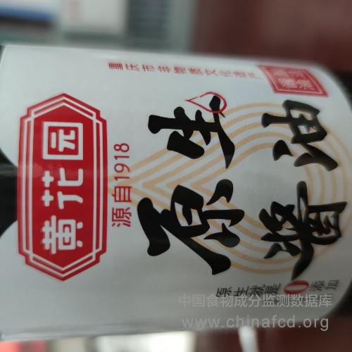 黄花园特级原生酱油