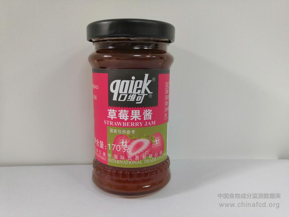 口维可草莓果酱