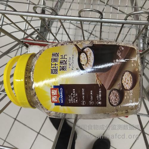 西麦高纤黑麦燕麦片