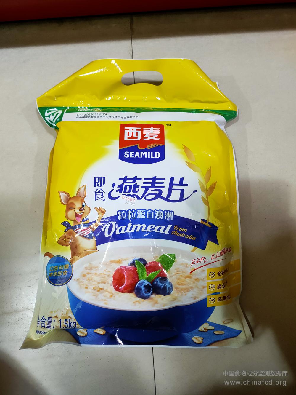 西麦即食燕麦片