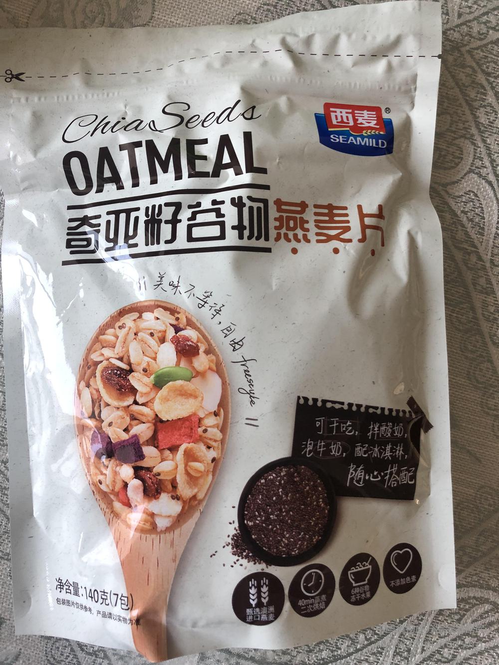西麦奇亚籽谷物燕麦片