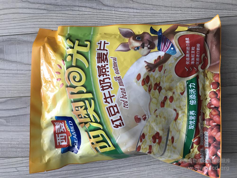 西澳阳光红豆牛奶燕麦片