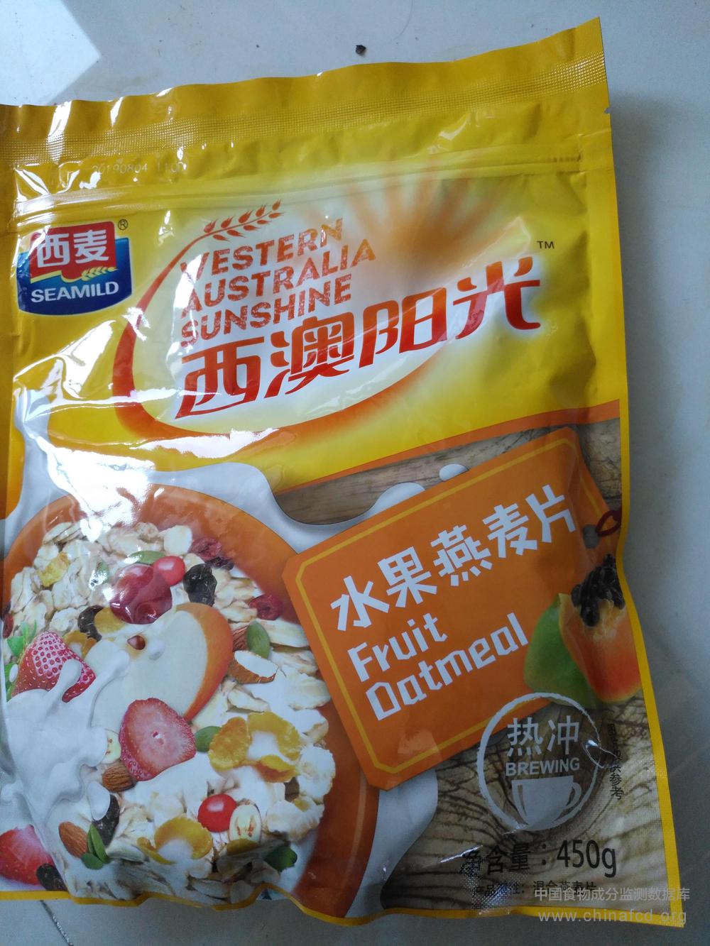 西澳阳光水果燕麦片
