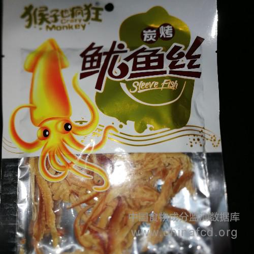 炭烤鱿鱼丝