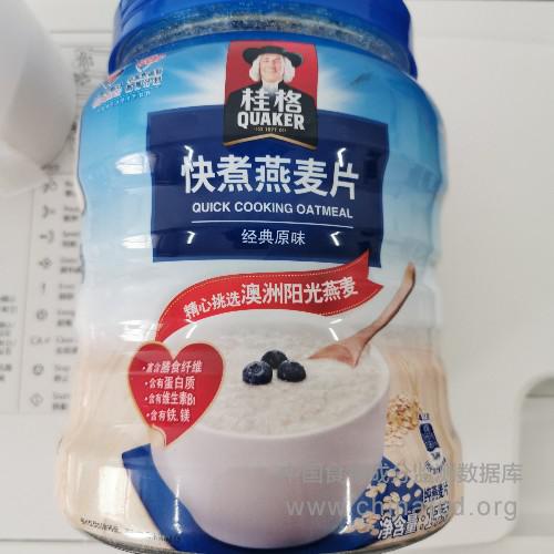 桂格快煮燕麦片