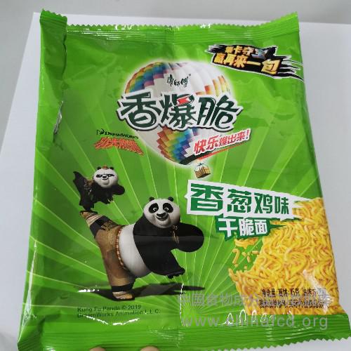 香葱鸡味干脆面