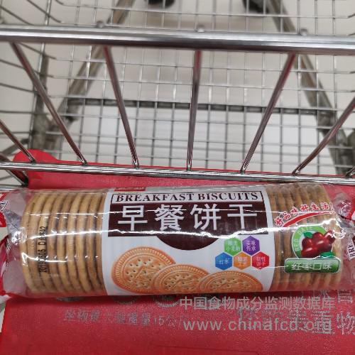 红枣口味早餐饼干