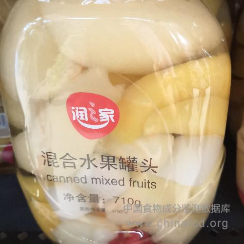 混合水果罐头