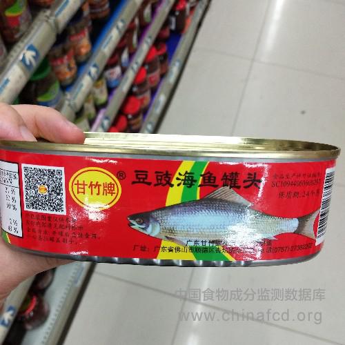 豆豉海鱼罐头