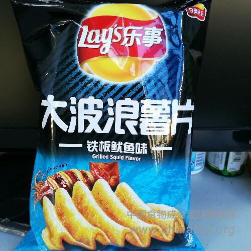 大波浪薯片