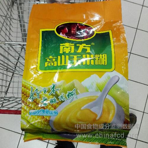 南方高山玉米糊