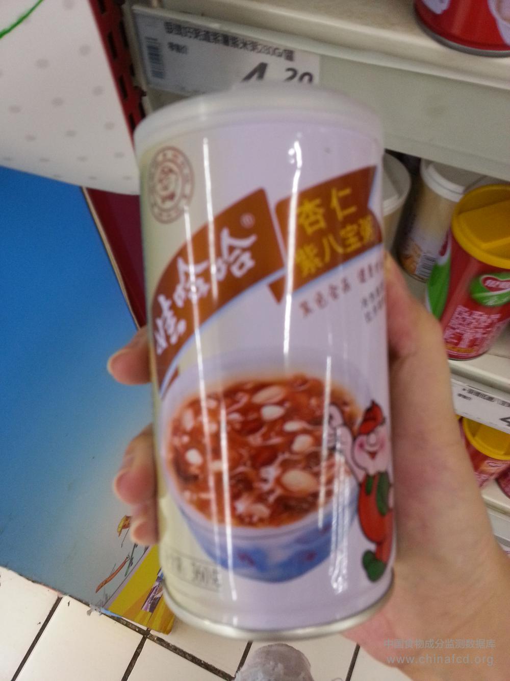 哇哈哈杏仁紫八宝粥