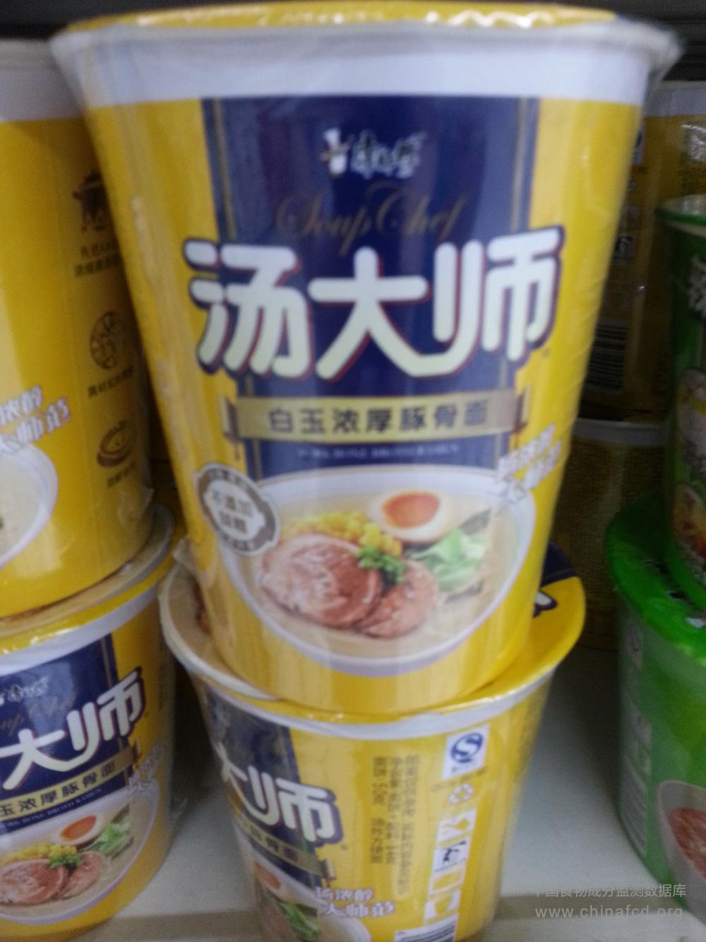 康师傅汤大师白玉浓厚豚骨面