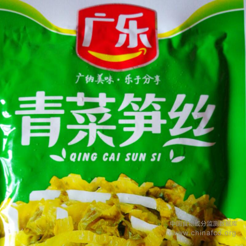 青菜笋丝
