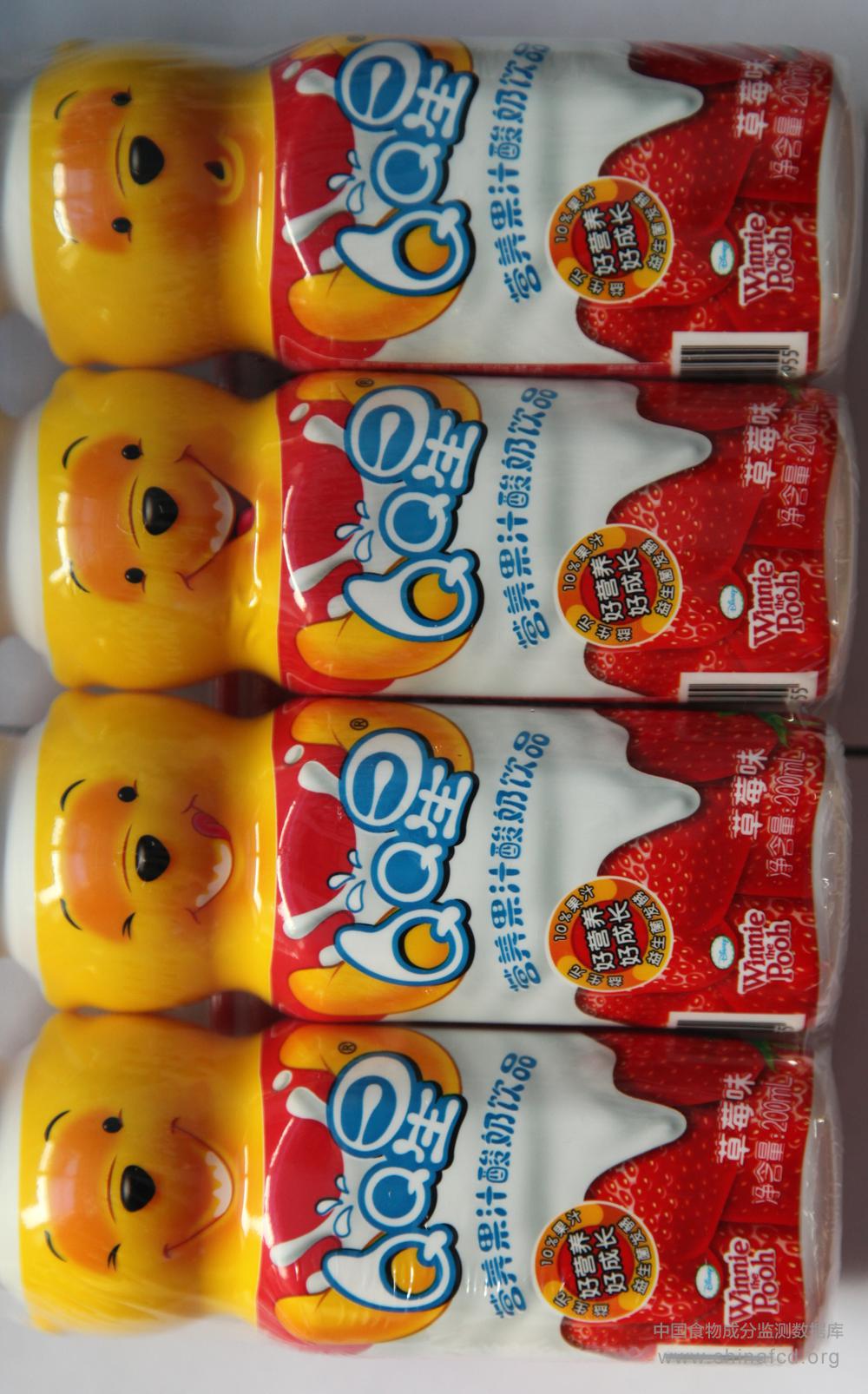 伊利QQ星营养果汁酸奶饮品