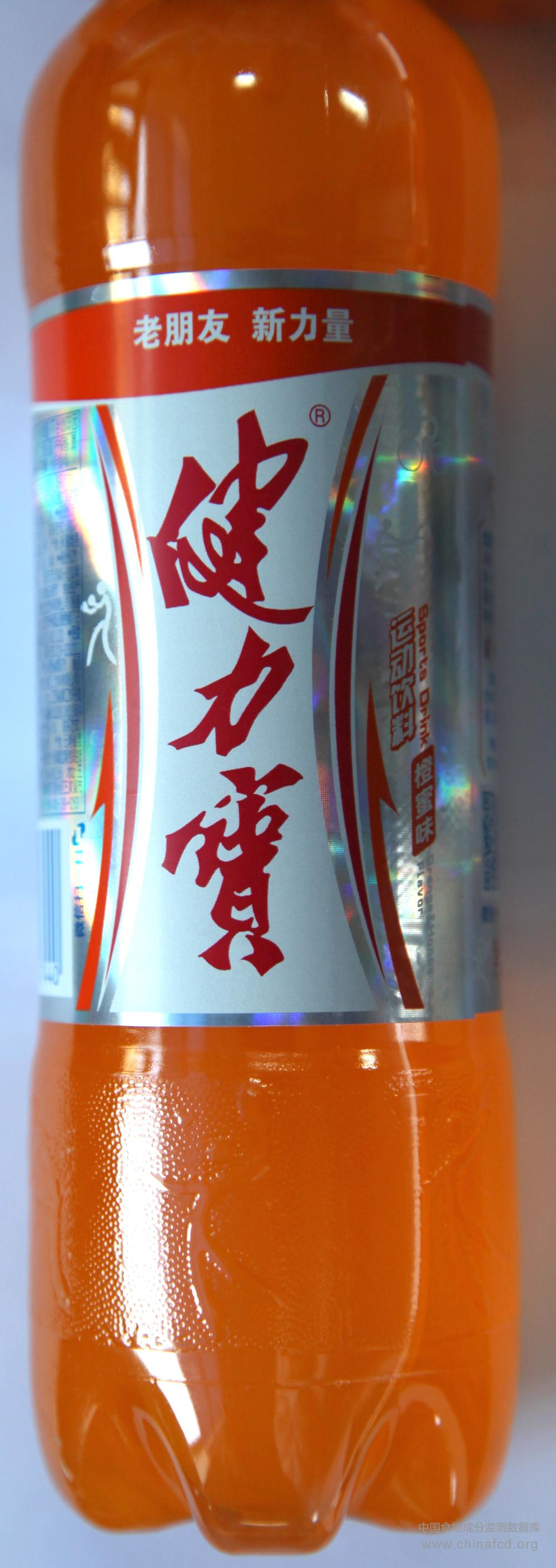健力宝橙蜜味运动饮料（充气型）