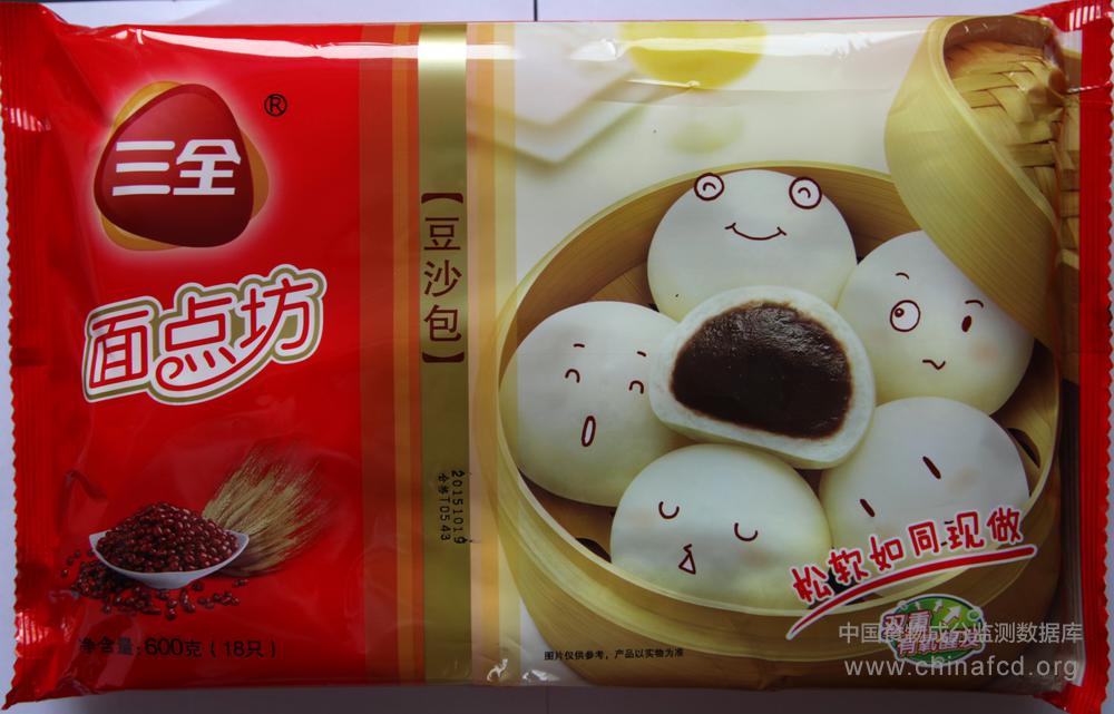 三全面点坊豆沙包