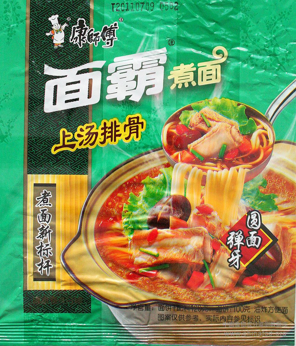 康师傅面霸煮面上汤排骨
