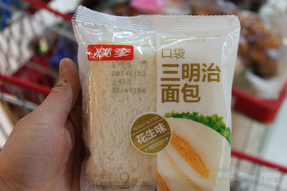 桃李三明治面包