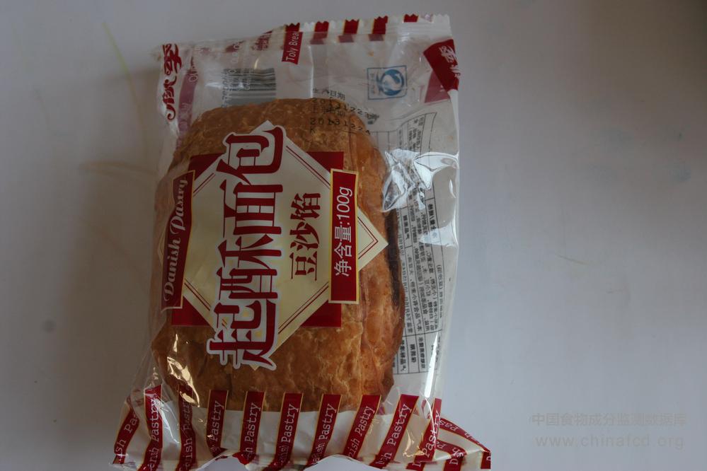 桃李起酥面包（豆沙馅）