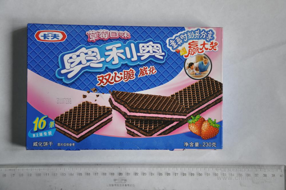 卡夫奥利奥双心脆威化饼干（草莓口味）