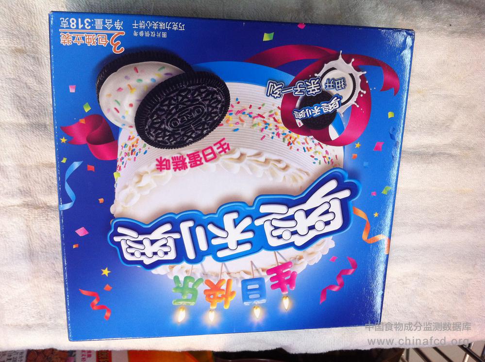 卡夫奥利奥巧克力味夹心饼干（生日蛋糕味）