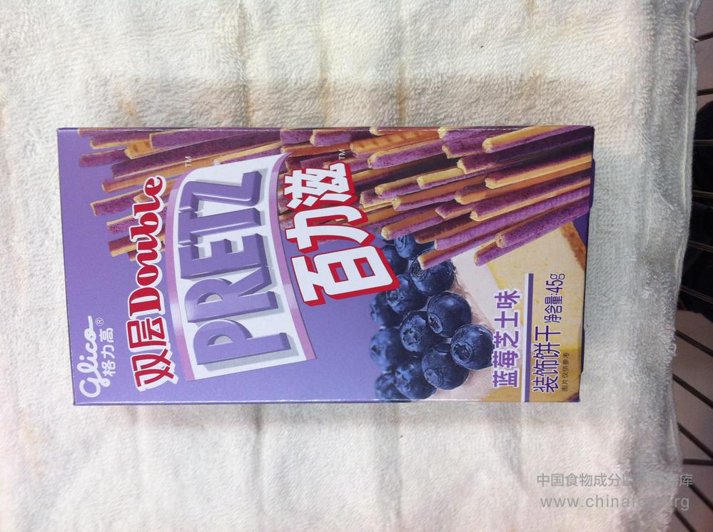 格力高百利滋蓝莓芝士味装饰饼干