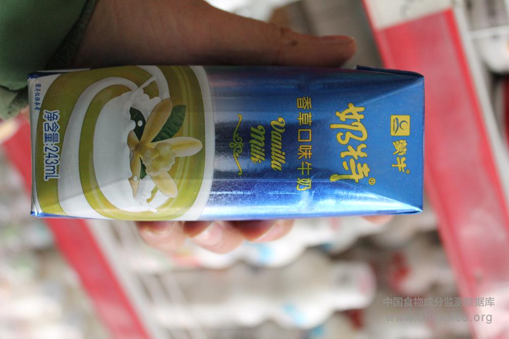 蒙牛奶特香草口味牛奶