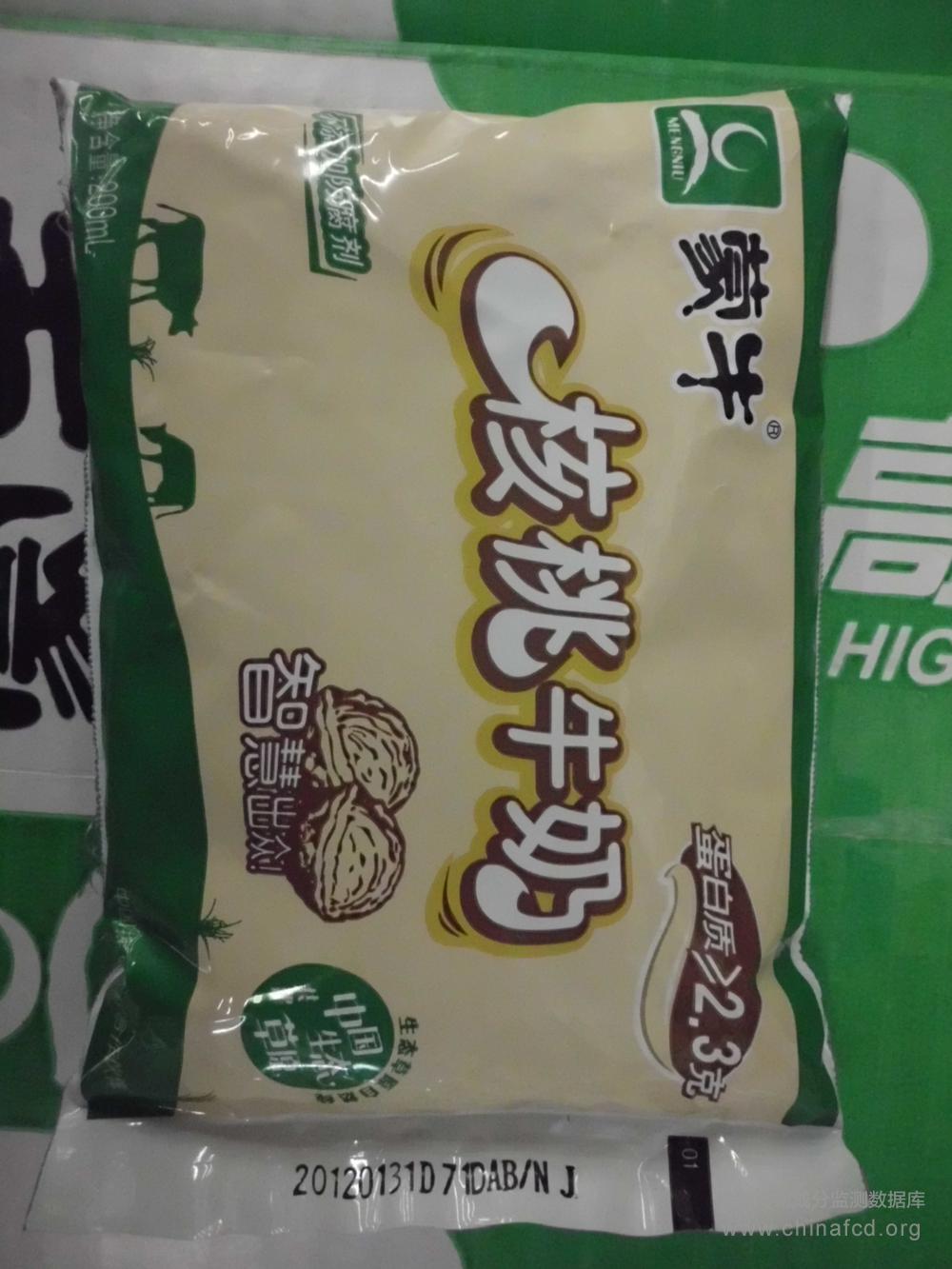 蒙牛核桃牛奶