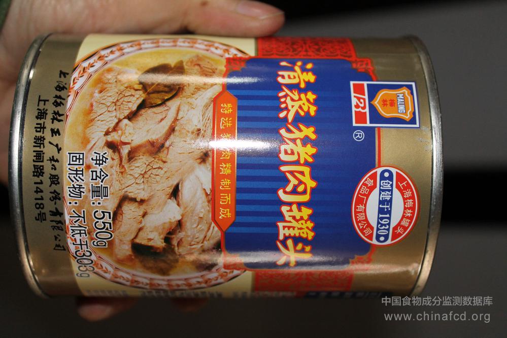 梅林清篜猪肉罐头
