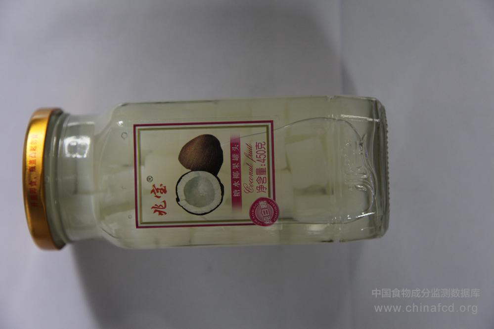 兆宝糖水椰果罐头