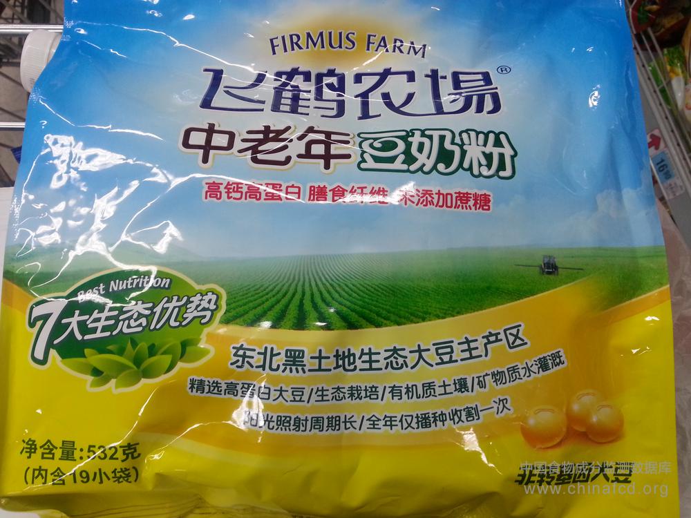 飞鹤农场中老年豆奶粉