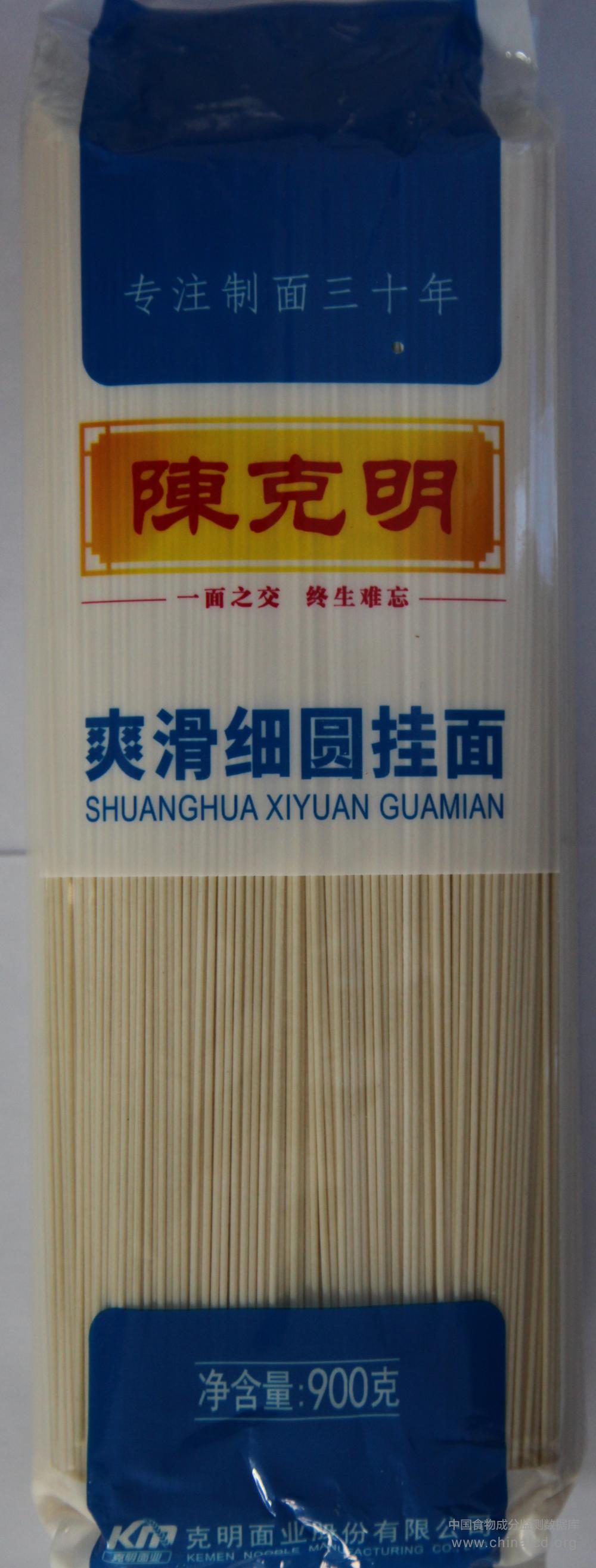 陈克明KM爽滑细圆挂面