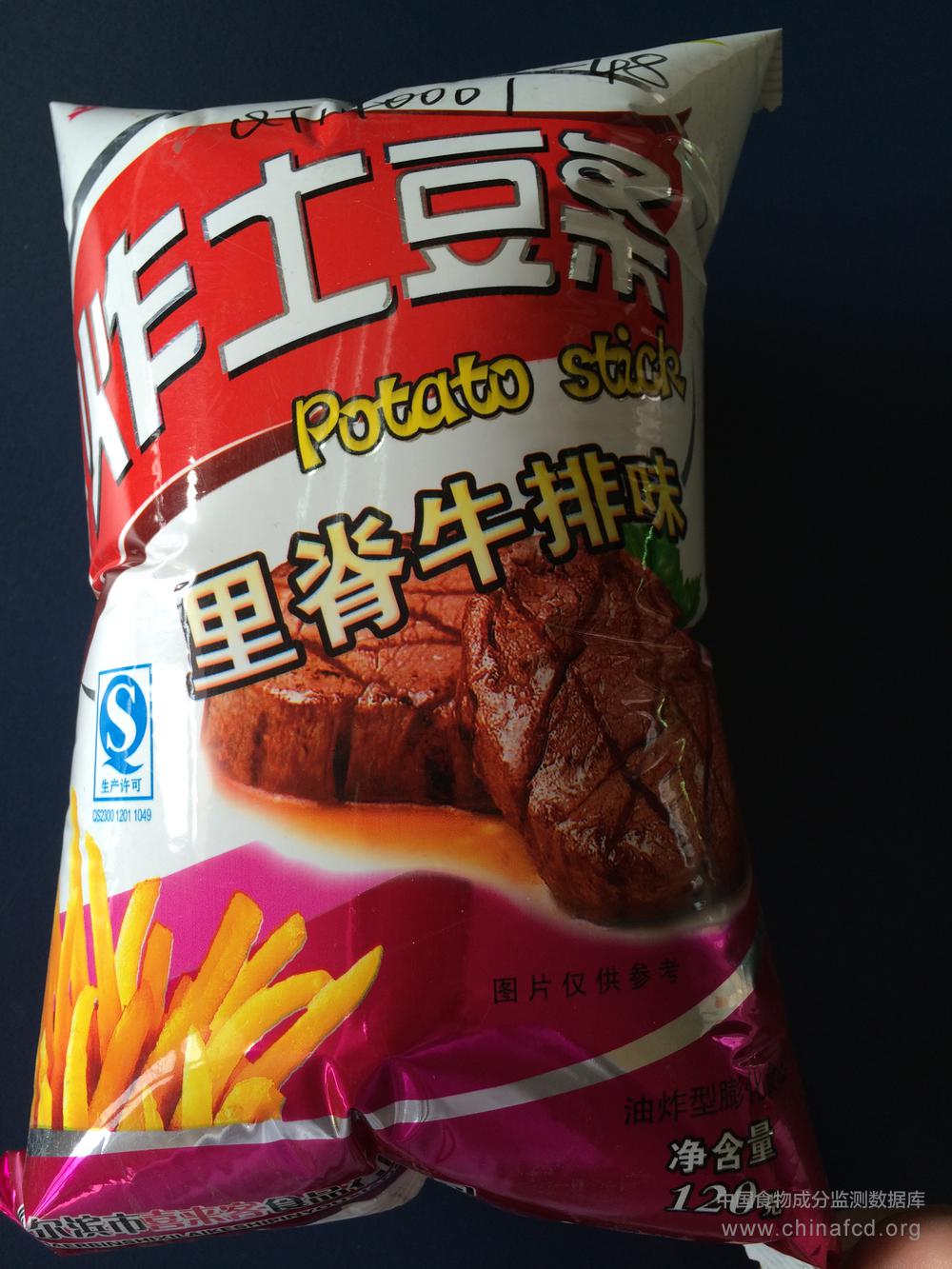 炸土豆条（里脊牛排味）