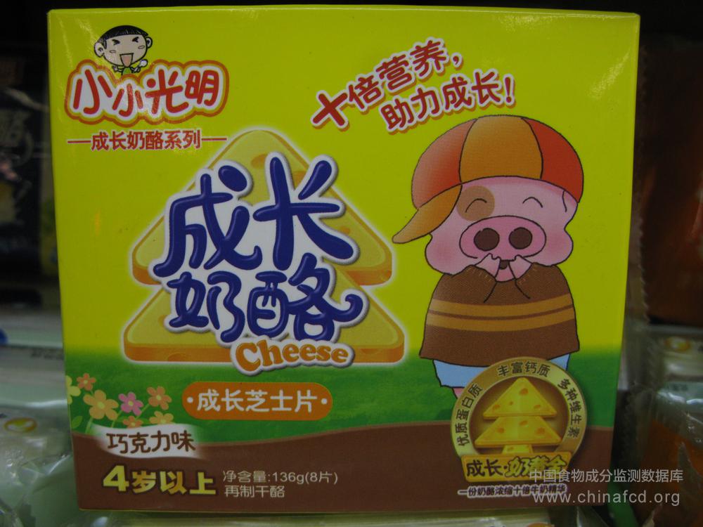 小小光明成长奶酪成长芝士片（巧克力味）