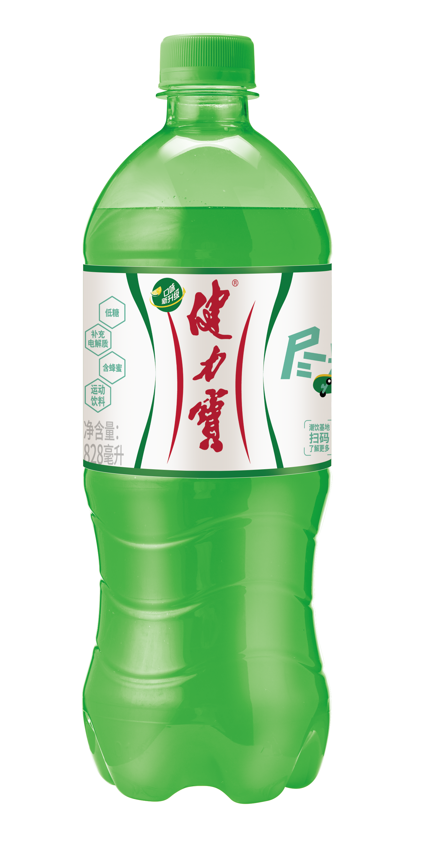 健力宝柠蜜味运动饮料（含气型）