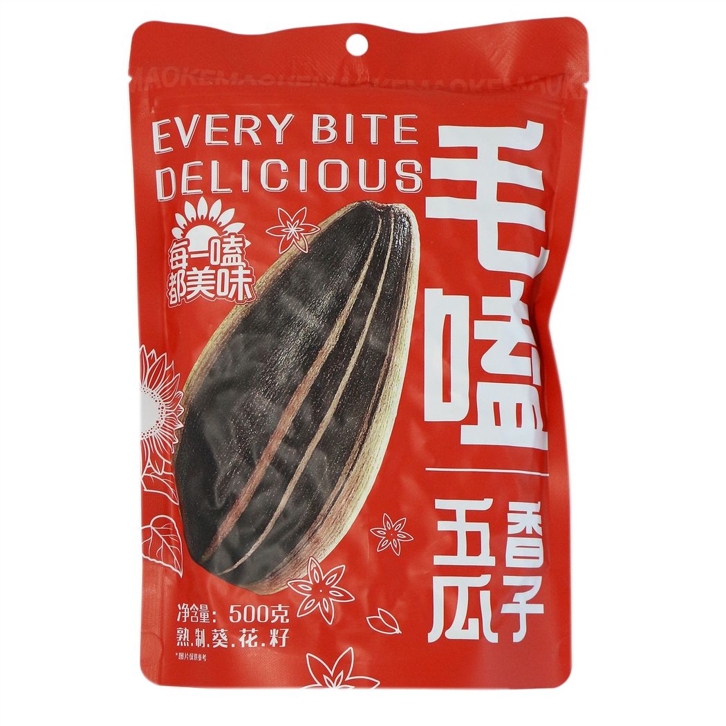 毛磕 五香瓜子500g