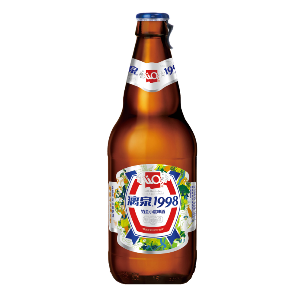 漓泉铂金小度8度啤酒