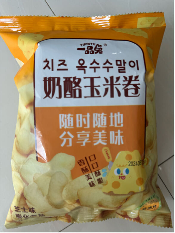 哈尼甜心奶酪玉米卷50克