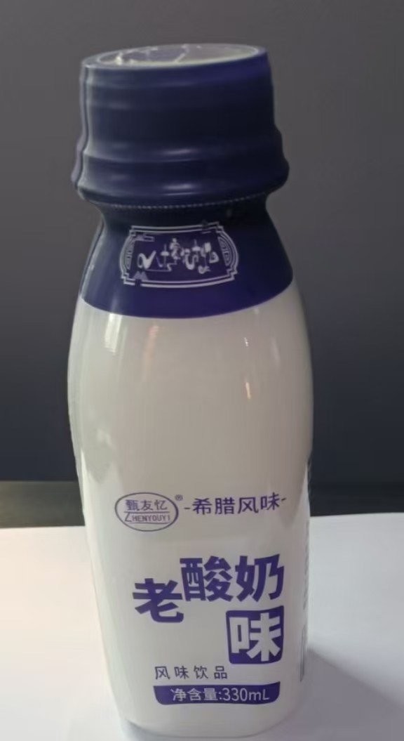 甄友忆希腊风味老酸奶老酸奶风味饮品清爽可口330毫升