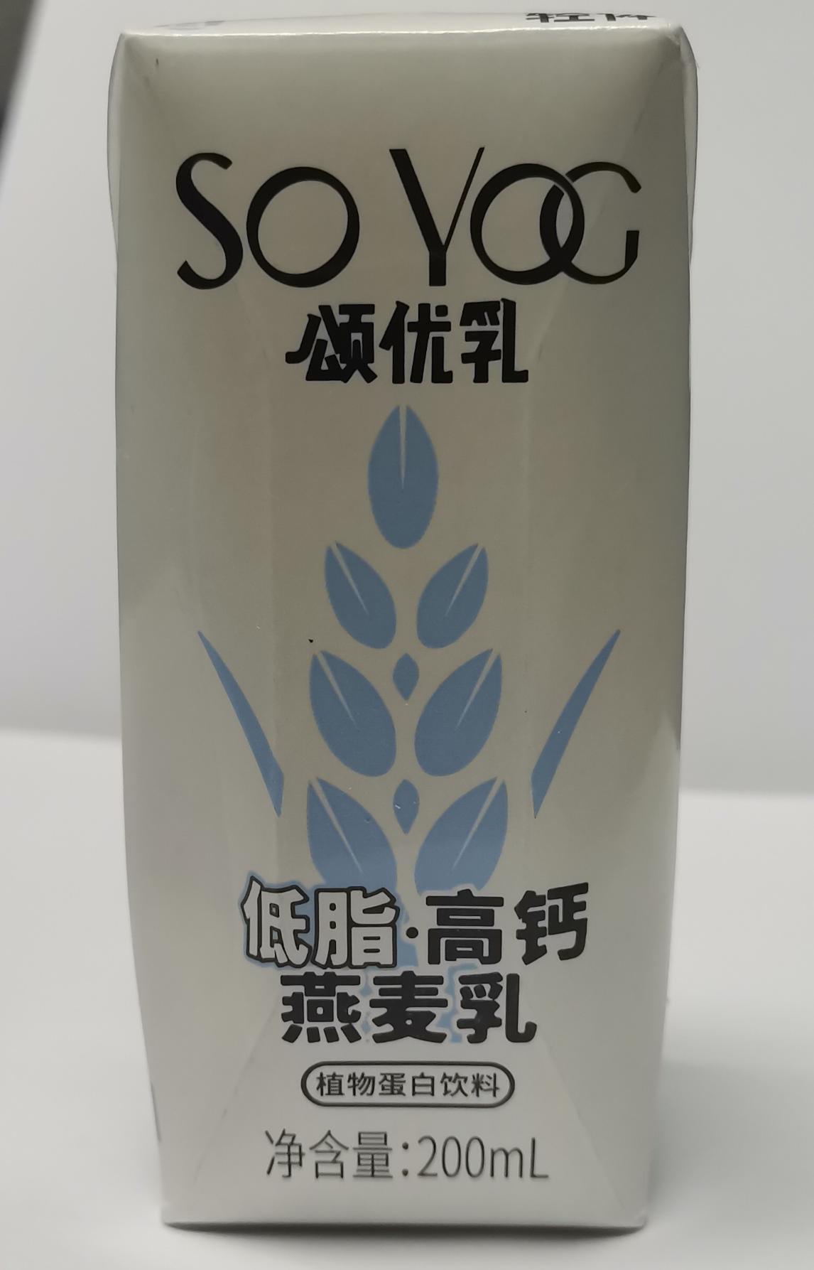 低脂高钙燕麦乳植物蛋白饮料