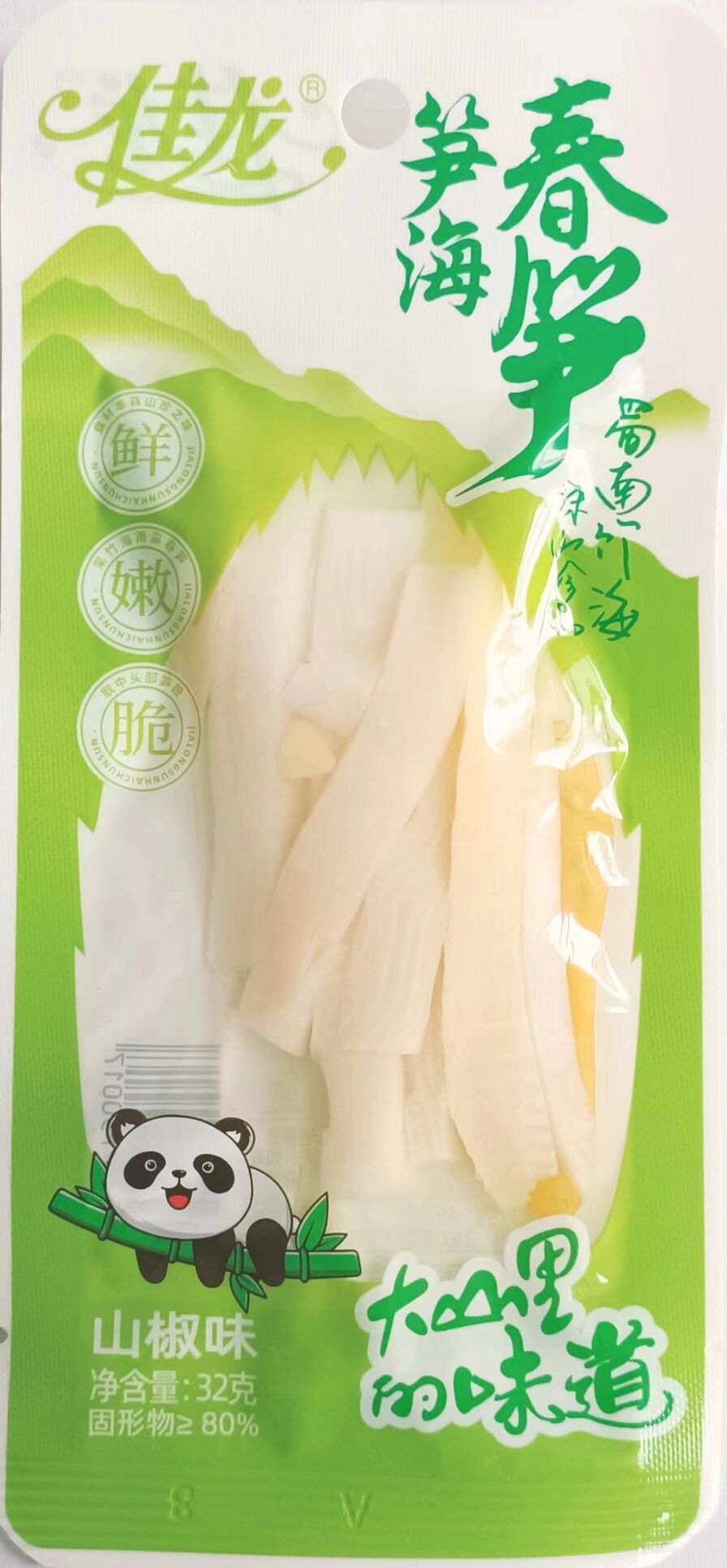佳龙笋海春笋32克（山椒味）