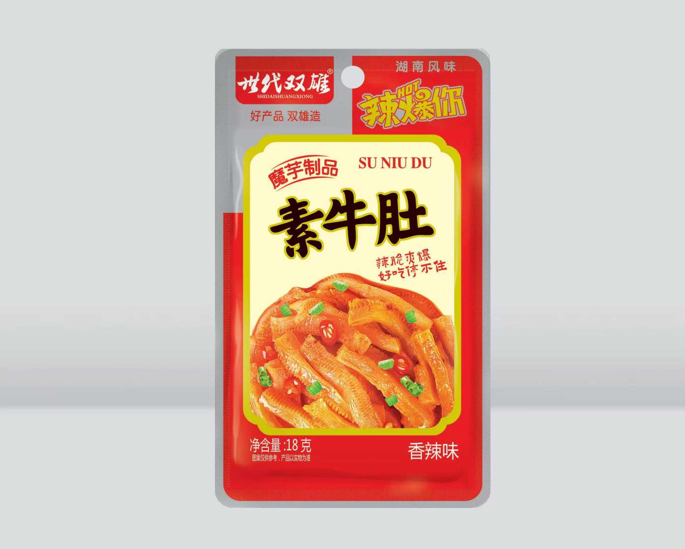 世代双雄世代双雄素牛肚辣，脆，爽18克