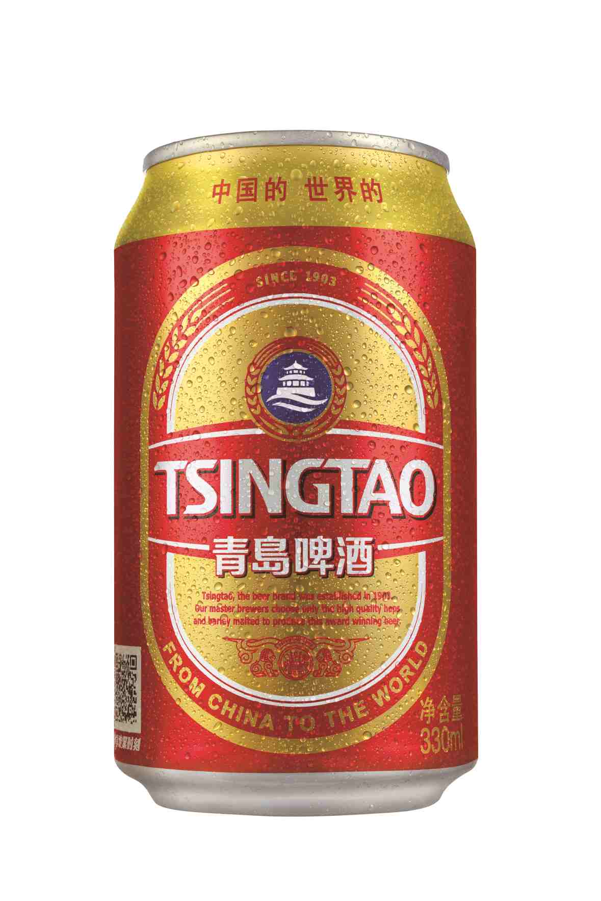 青岛啤酒9度330毫升红金易拉罐