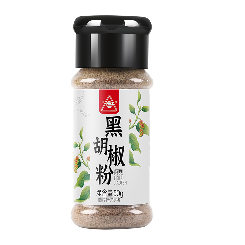 川珍黑胡椒粉50g